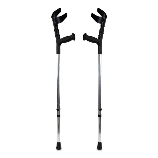 Corysan Bastón Aluminio Birregulable 125 kg, 1 Par