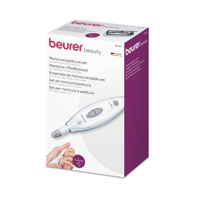 Beurer Set Manicura/Pedicura Profesional MP41, 1 Unidad