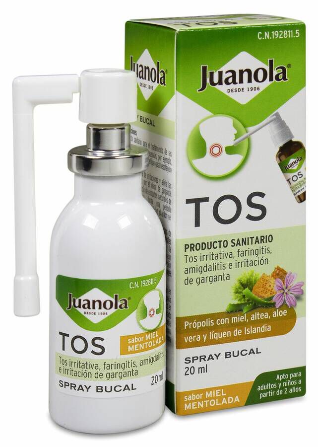 Juanola Tos Spray Bucal, 20 ml