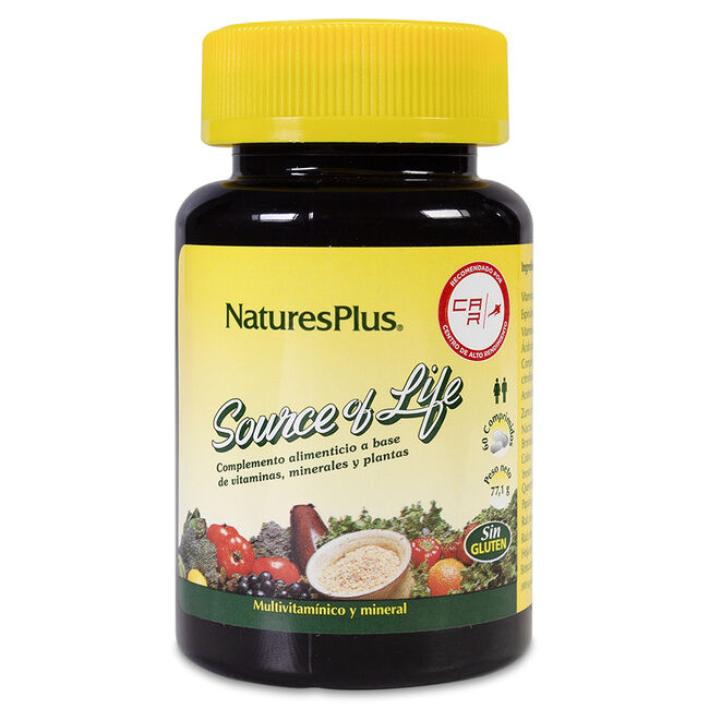 imagen de Nature's Plus Source Of Life, 60 comprimidos