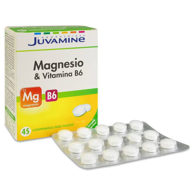 Urgo Juvamine Magnesio + Vitamina B6, 45 Comprimidos