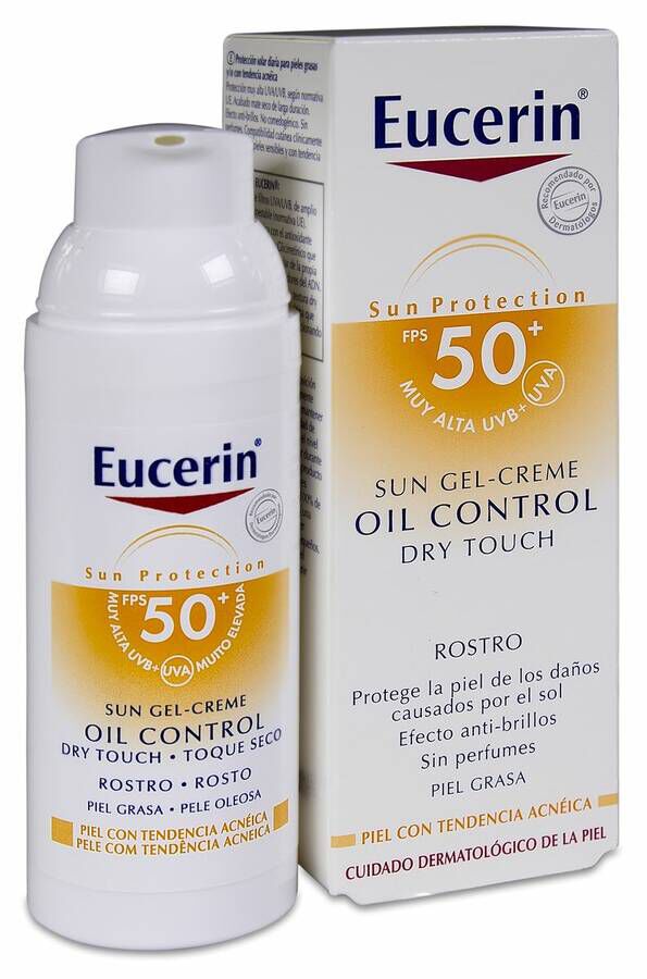 Eucerin Oil Control Dry Touch FPS 50+, 50 ml