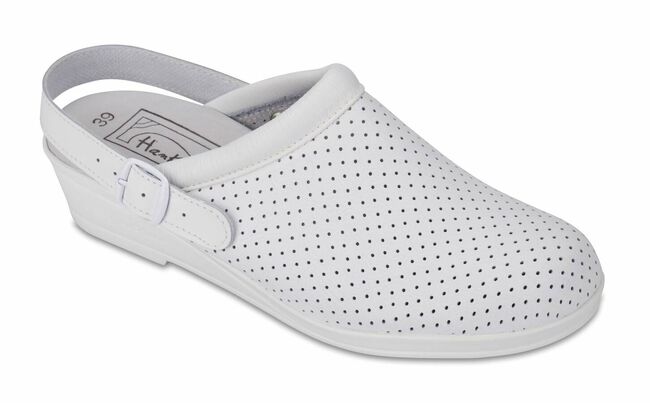 Zueco Hankshoes Confort Blanco Talla 37, 1 Par