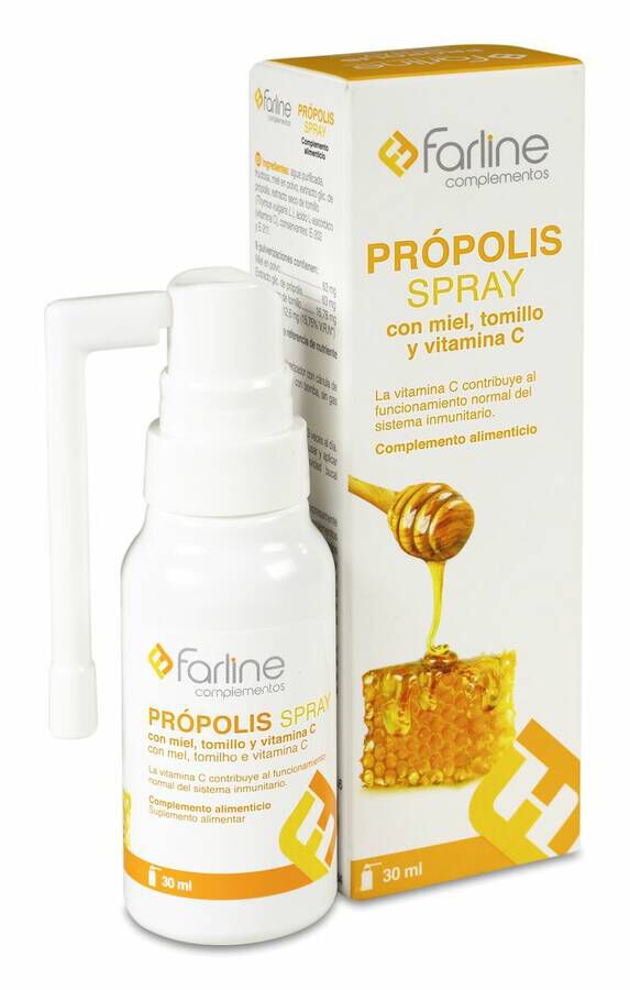 Farline Spray de Própolis, 30 ml