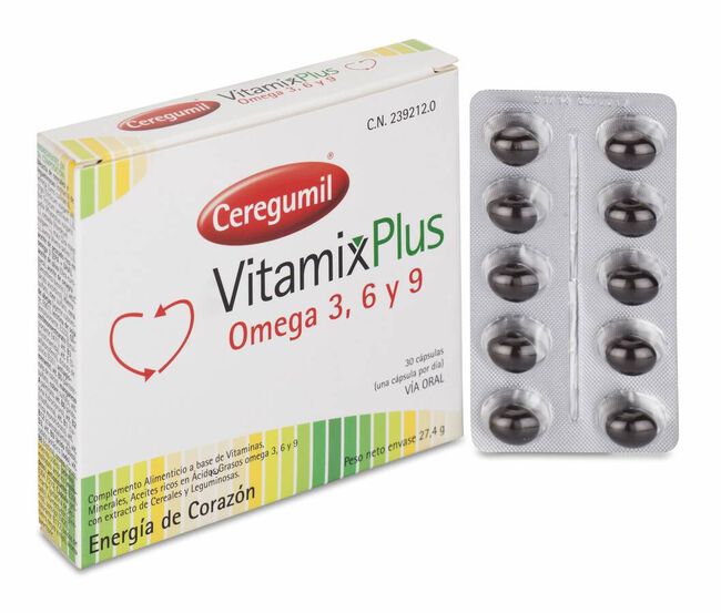 Ceregumil Vitamix Plus, 30 Cápsulas