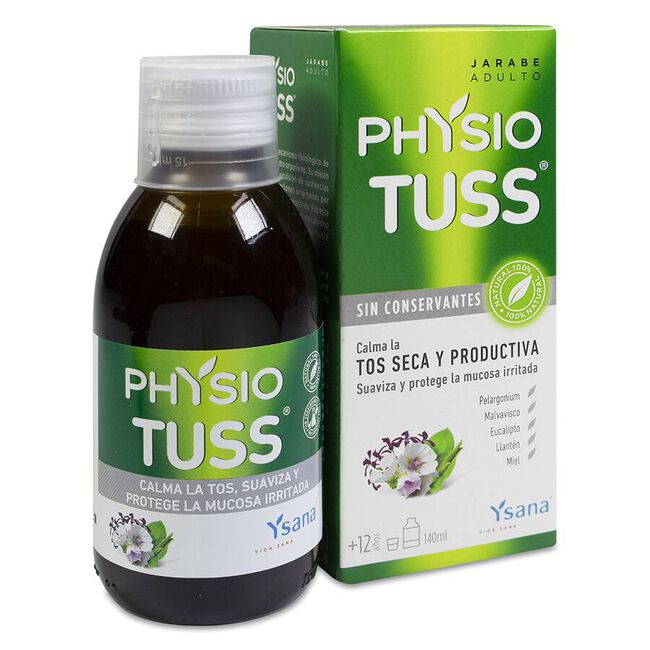 Ysana PhysioTuss Adulto Jarabe, 140 ml