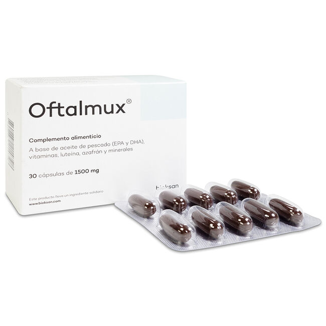 Bioksan Oftalmux, 30 Cápsulas