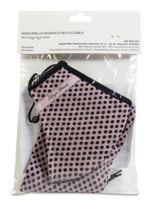 Mascarilla Higiénica Maya Hansen, 1 Unidad