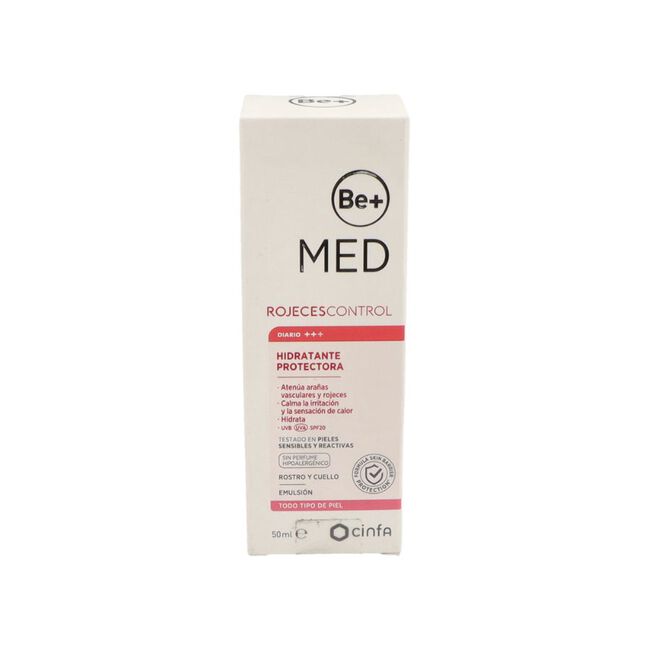 Cinfa Be+ Med RojecesControl Hidratante Protectora SPF20, 50 ml
