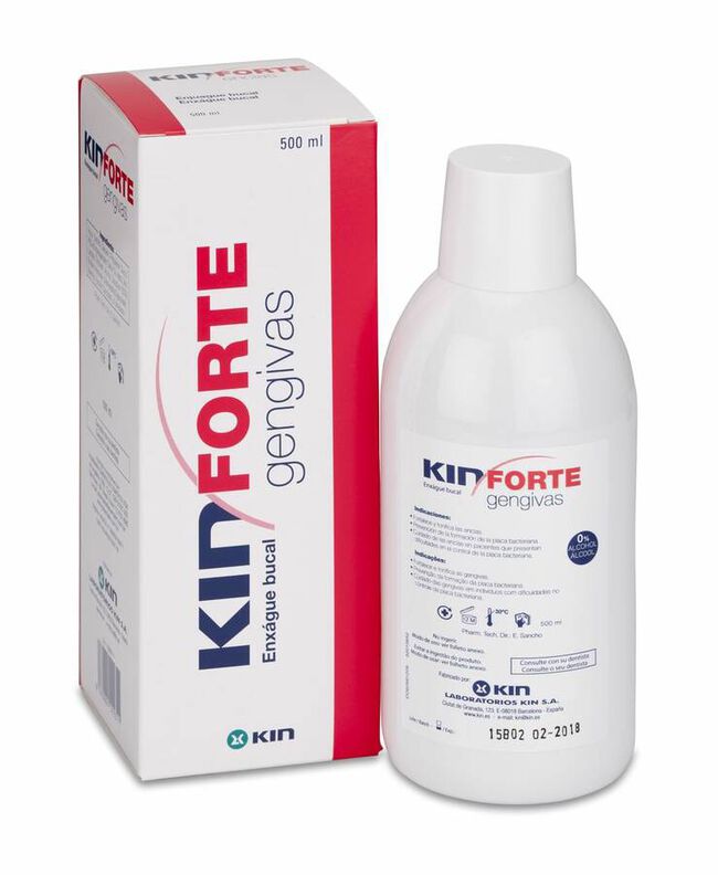 Kin Forte Encías Enjuague Bucal, 500 ml