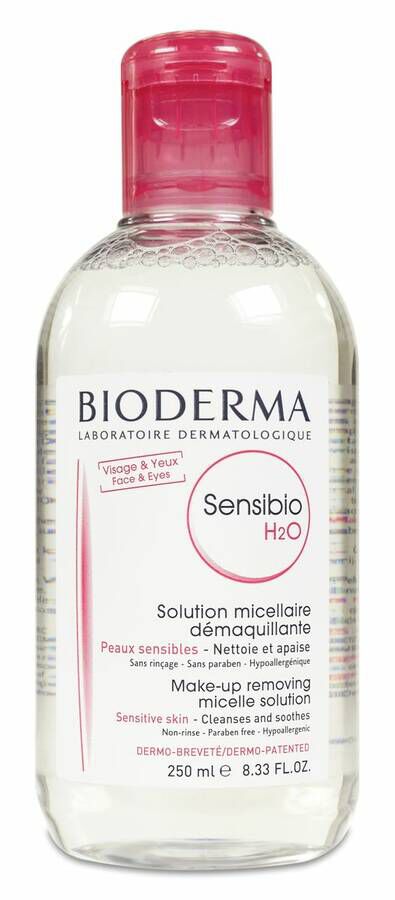 Bioderma Sensibio H2O Solución Micelar Piel Sensible, 250 ml
