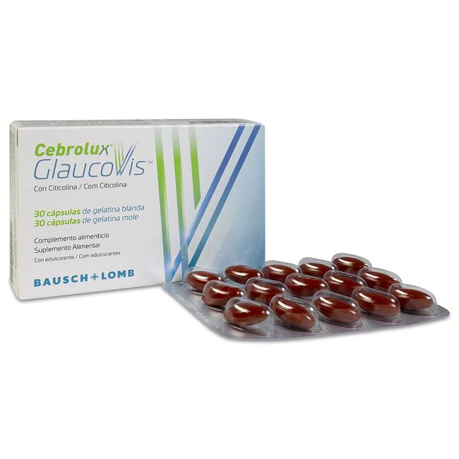 Bausch+Lomb Cebrolux Glaucovis, 30 Cápsulas