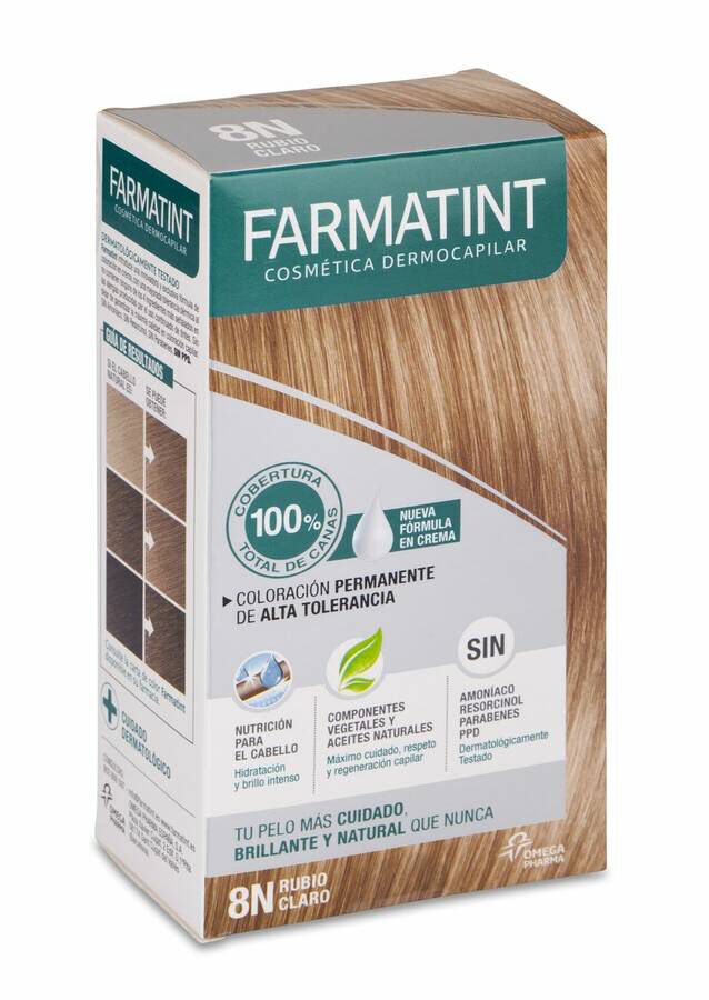 imagen de Farmatint Tinte Capilar 8N Rubio Claro