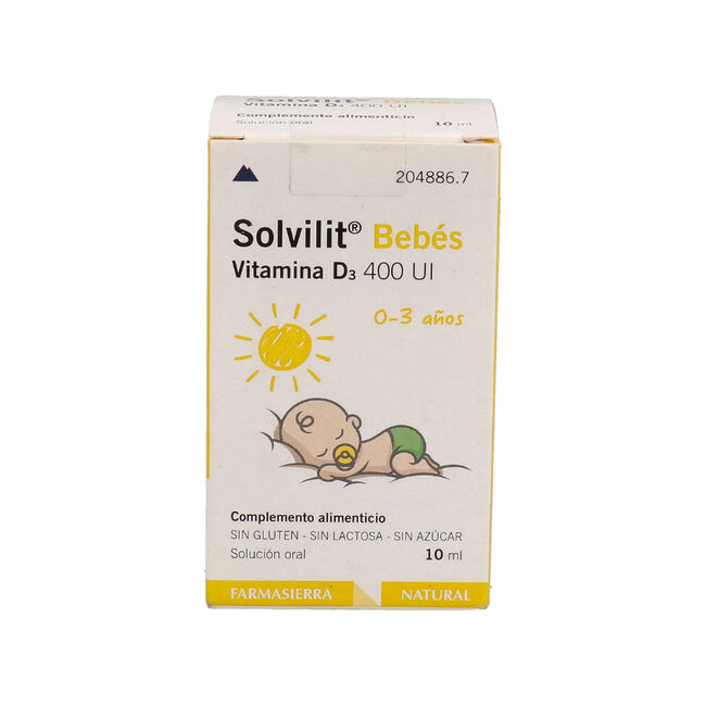 Farmasierra Solvilit Bebés D3, 10 ml
