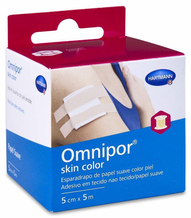 Omnipor Skin Color 5 cm x 5 cm, 1 Ud