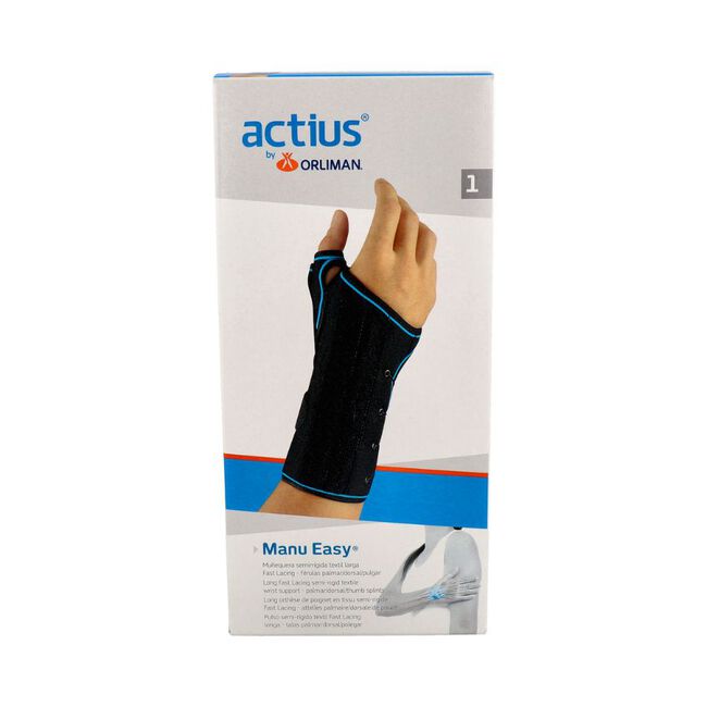 Actius Muñequera Manu Easy ACE513 T3, 1 Unidad