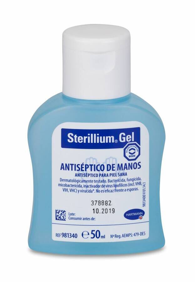 Sterillium Gel Biocida Antiséptico para Piel, 50 ml