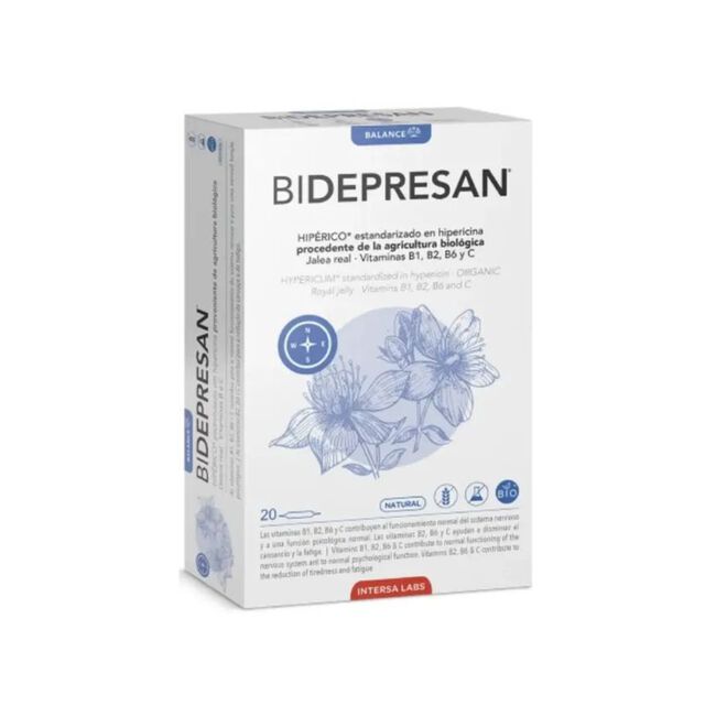 Bipole Bidepresan Plus, 20 ampollas x 15 ml