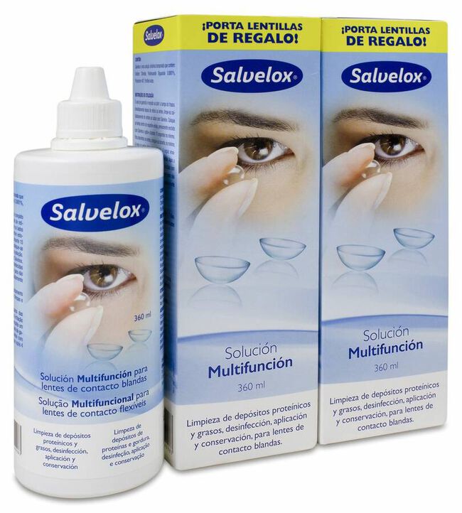 Duplo Salvelox Solución Multifunción, 2 x 360 ml