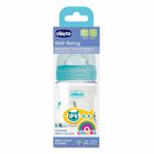Miniatura de imagen de Chicco Biber&oacute;n Well-Being Silicona +0 Meses Azul, 1 Ud