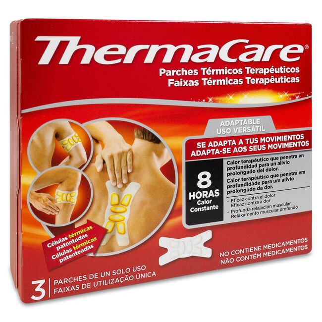 Thermacare Adaptable Parches Térmicos, 3 Unidades