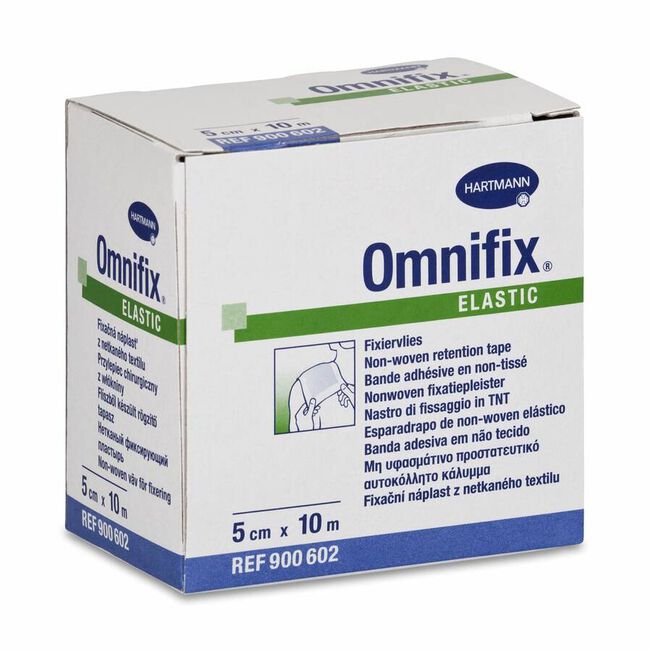 Hartmann Omnifix Elastic Esparadrapo 5 cm x 10 m, 1 Ud