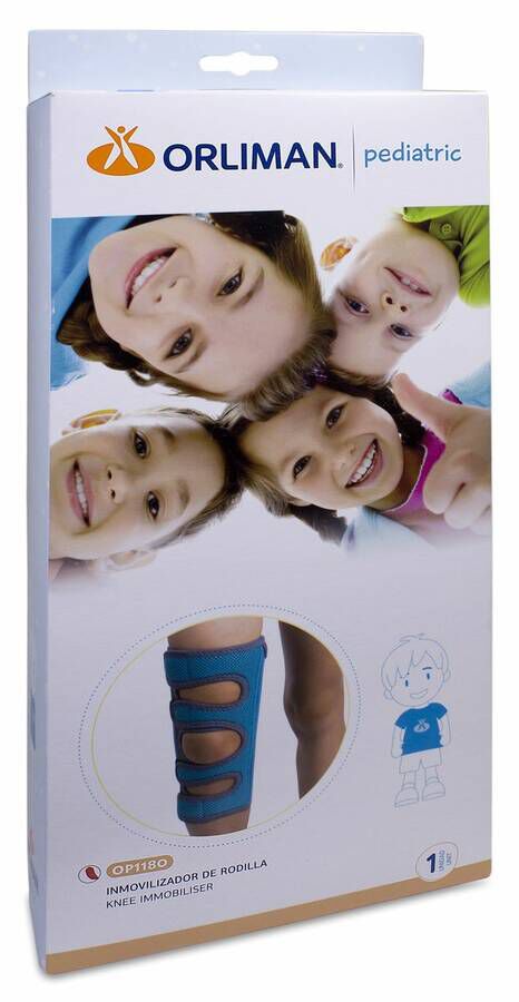 Orliman Pedriatric Inmovilizador de Rodilla Talla 2, 1 Ud