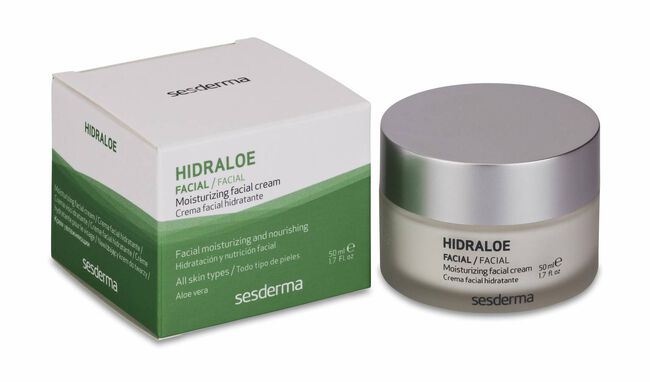 Sesderma Hidraloe Crema Facial Hidratante, 50 ml