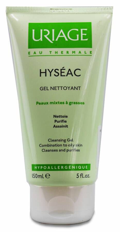 Uriage Hyséac Gel Limpiador Piel Grasa, 150 ml