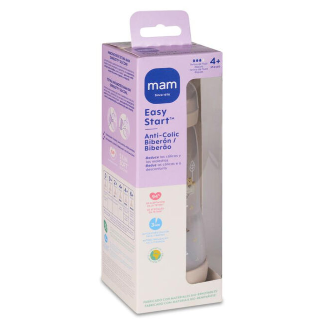 MAM Biber&oacute;n Antic&oacute;licos, 1 unidad de 320 ml