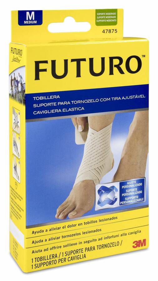 3M Futuro Tobillera Classic Talla M, 1 Unidad