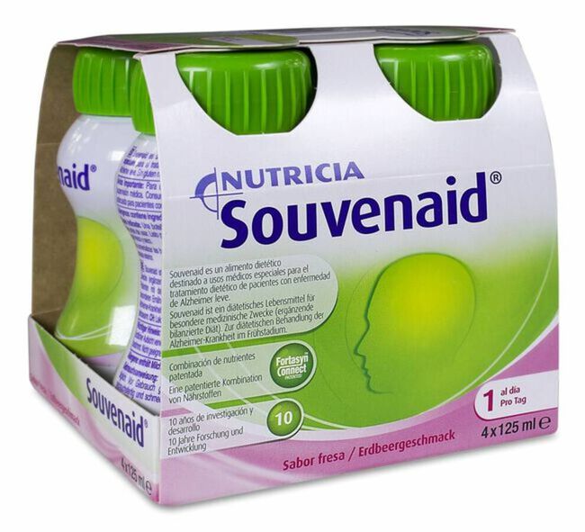 Nutricia Souvenaid Fresa, 32 x 125 ml