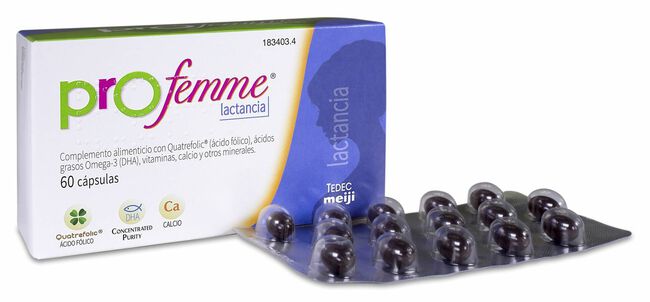 Profemme Lactancia, 60 C&aacute;psulas