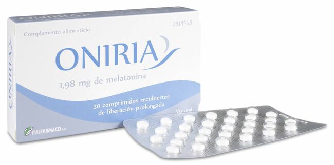 Oniria 1,98 mg de Melatonina, 30 Uds