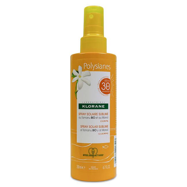 imagen de Klorane Spray Solar Sublime 30+, 200 ml