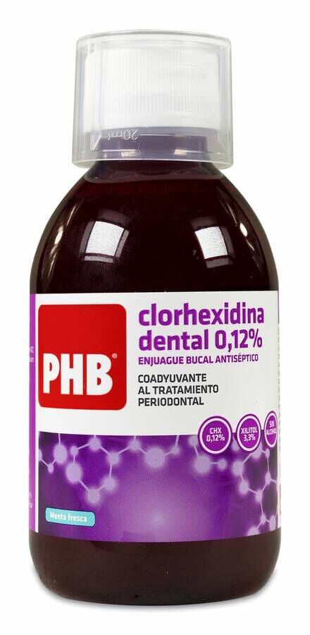 PHB Colutorio Clorhexidina 0,12%, 200 ml