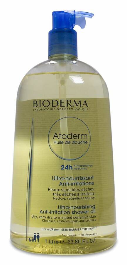 Bioderma Atoderm Aceite de Ducha,1 L, 1 L
