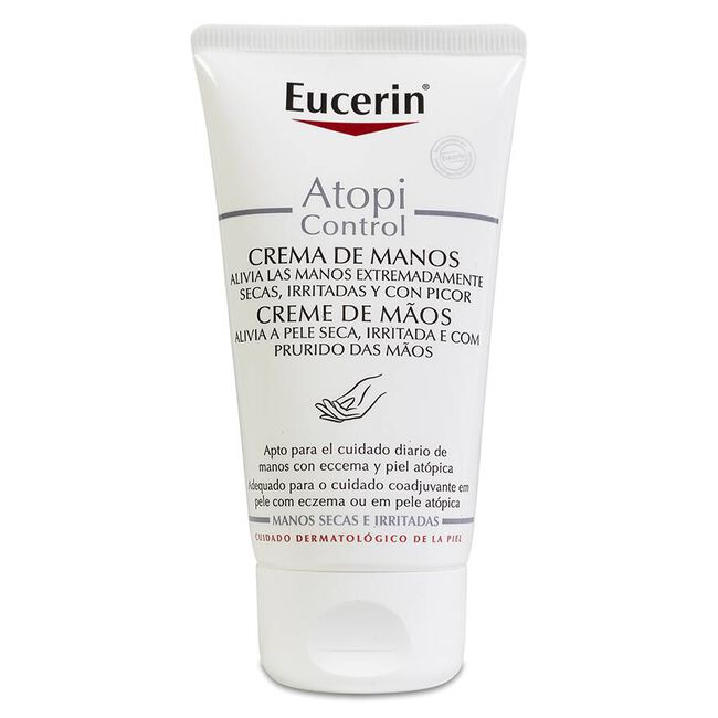 Eucerin AtopiControl Crema de Manos, 75 ml