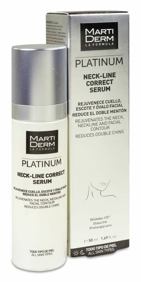 MartiDerm Platinum Neck-Line Correct Serum, 50 ml