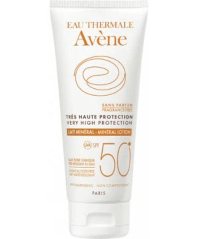 Avène Leche Pantalla Física SPF 50+, 100 ml