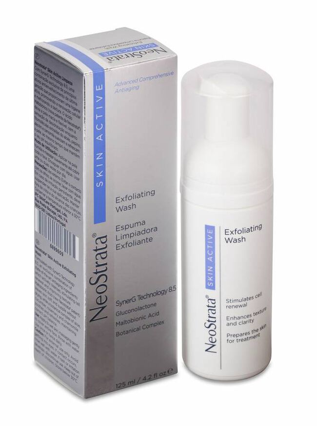 NeoStrata Skin Active Espuma Limpiadora Exfoliante, 125 ml