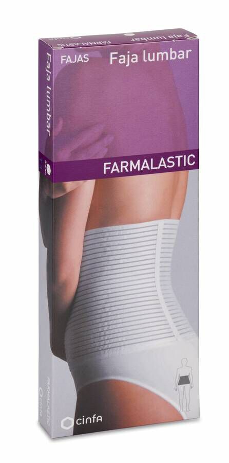 Farmalastic Faja Lumbar Velcro Talla 3, 1 Ud
