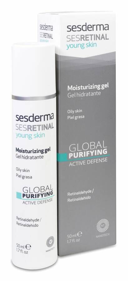 imagen de Sesretinal Young Skin Gel Hidratante Piel Grasa