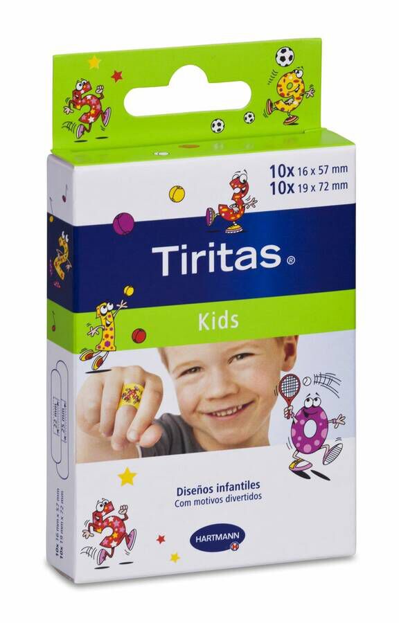 Tiritas Infantil Kids, 20 Uds