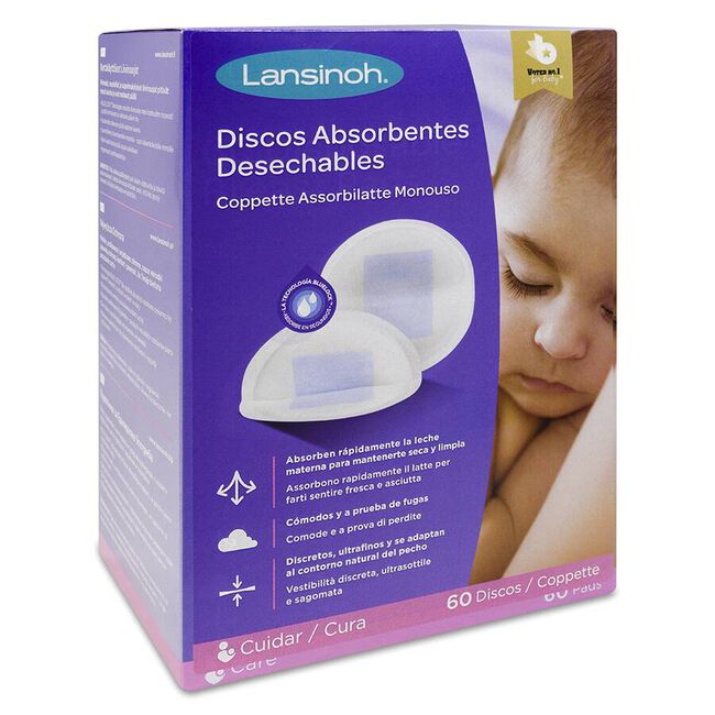 Lansinoh Discos Absorbentes Desechables