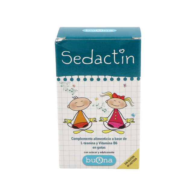 Buona Sedactin Suplemento Vitamínico para el Sistema Nervioso Infantil, 20 ml