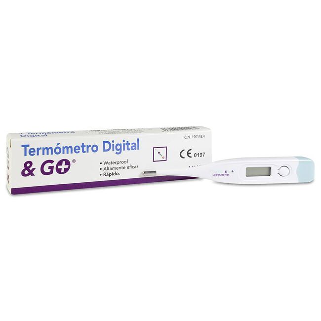 Pharma&Go Termómetro Digital &GO, 1 Unidad