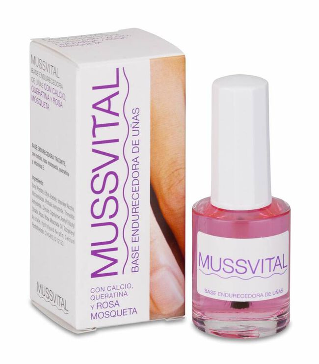 Mussvital Base Endurecedora de Uñas, 14 ml