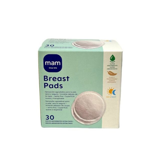 Mam Baby Discos Lactancia, 30 Unidades