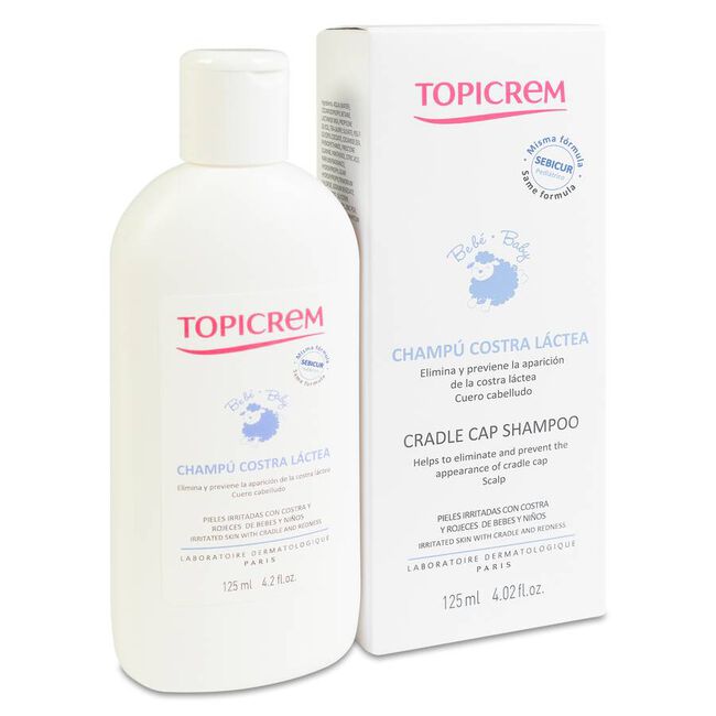 Topicrem DS+ Baby Champú, 125 ml